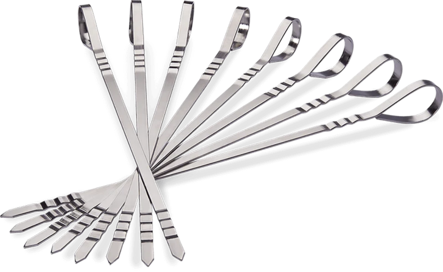 Napoleon Multifunctional Stainless Skewers 8 Pack Napoleon Multifunctional Stainless Skewers 8 Pack