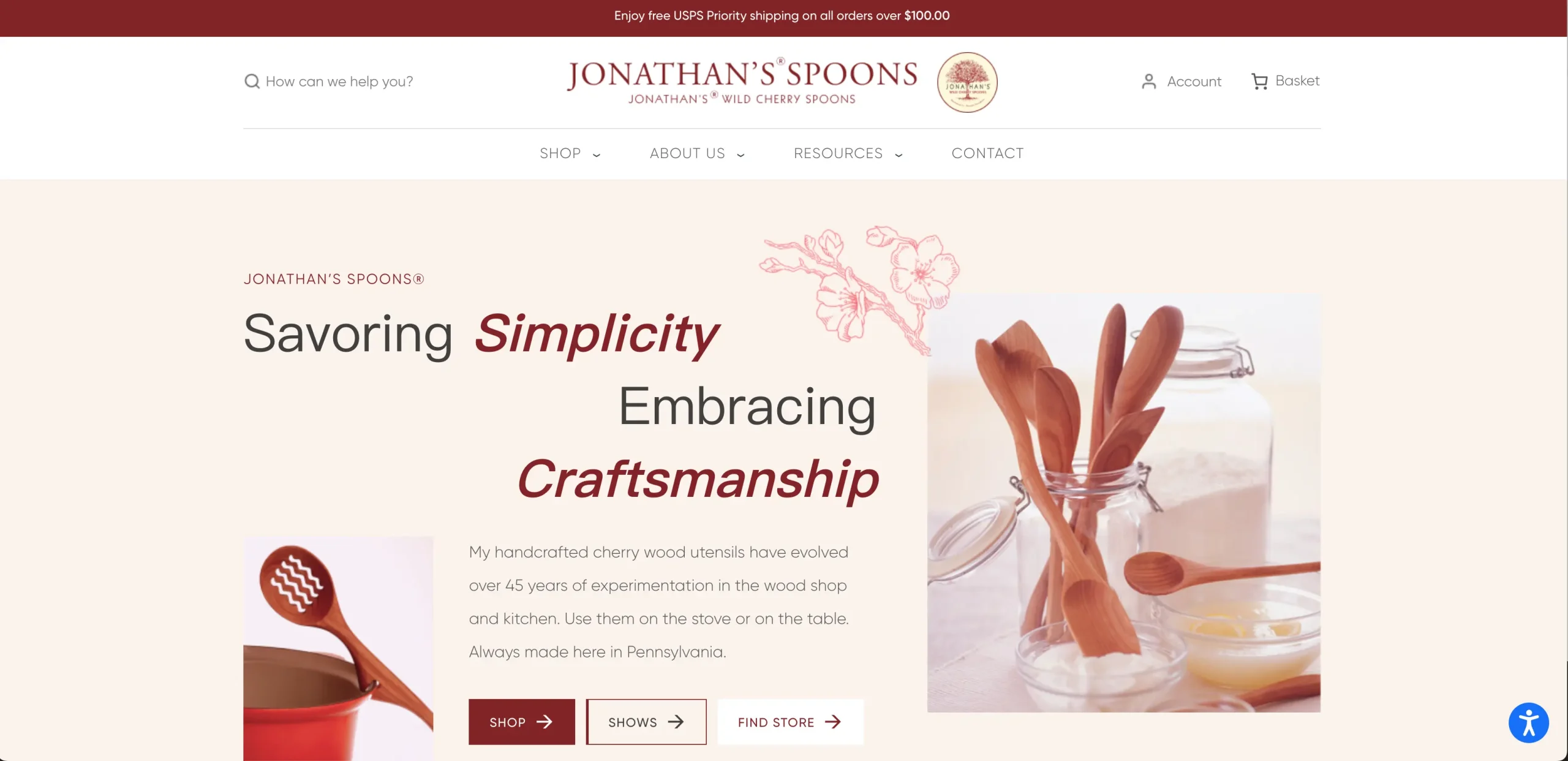 I migliori cucchiai di legno Jonathans Spoons