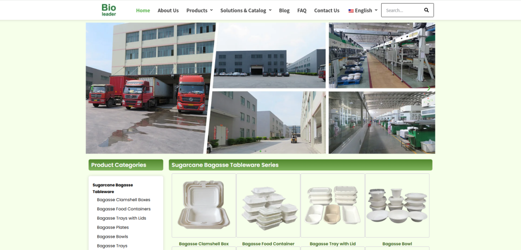 bioleader Chinesisches biologisch abbaubares Besteck