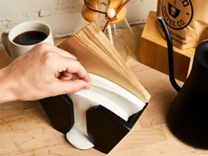 Eco wood pulp coffee filters for manual drip coffee