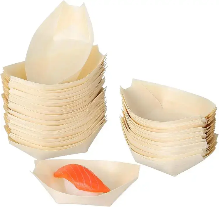 Wooden plates for Foodservice & Retail Supply