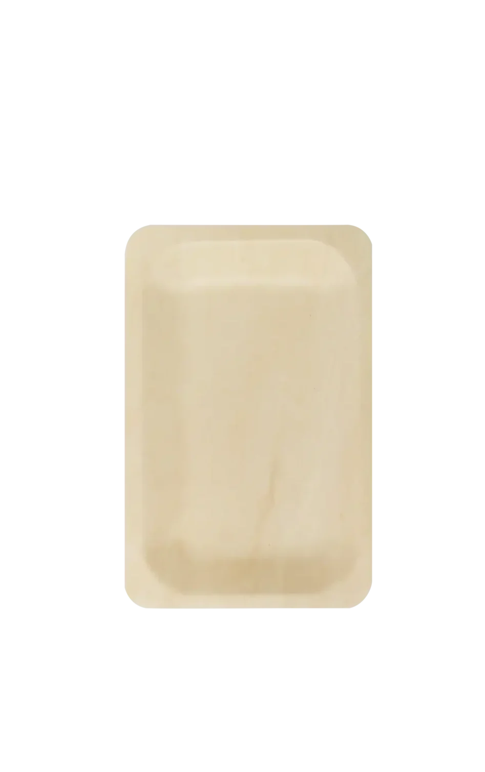 Rectangle wooden plate