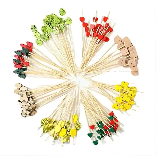 Standard bamboo cocktail picks